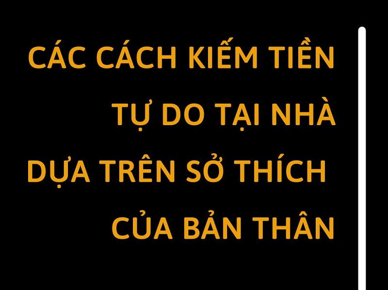 cách kiếm tiền online tại nhà